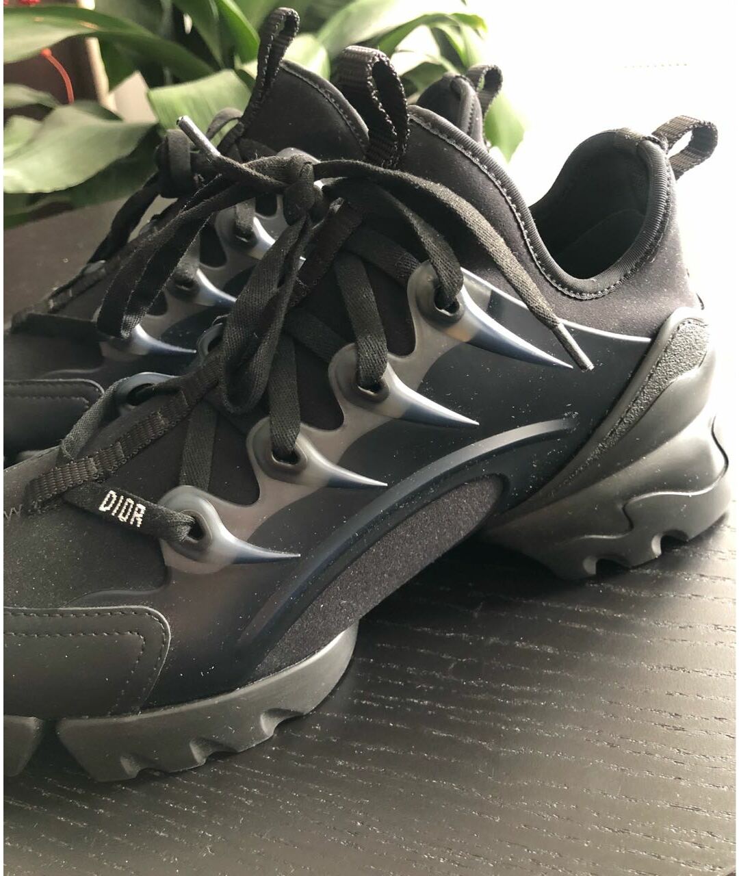 CHRISTIAN DIOR Черные кроссовки, фото 7