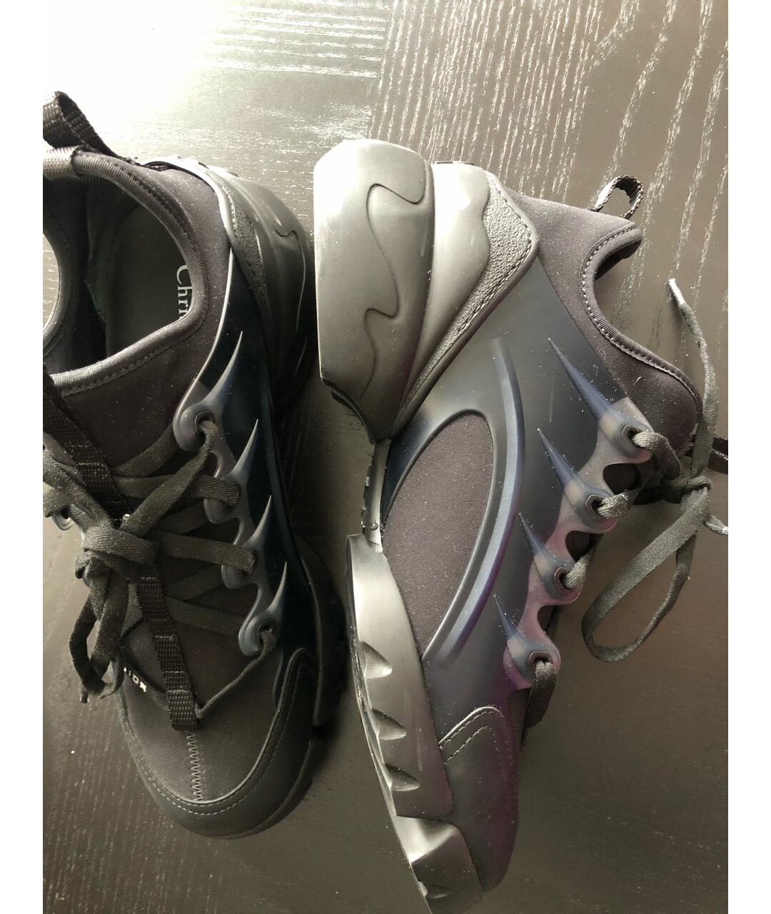 CHRISTIAN DIOR Черные кроссовки, фото 4