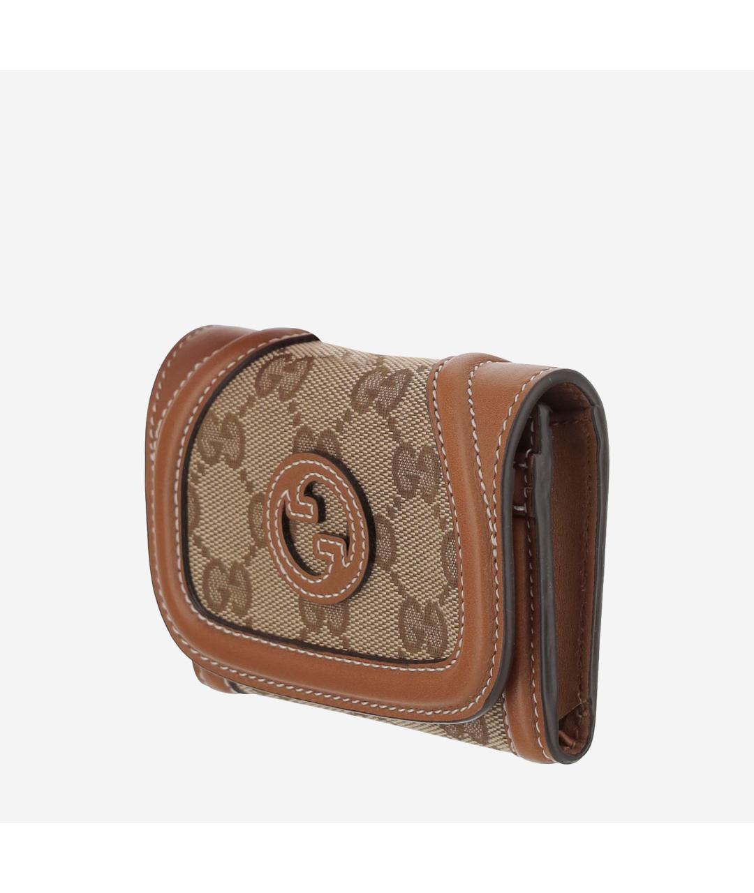 GUCCI Коричневый кошелек, фото 3