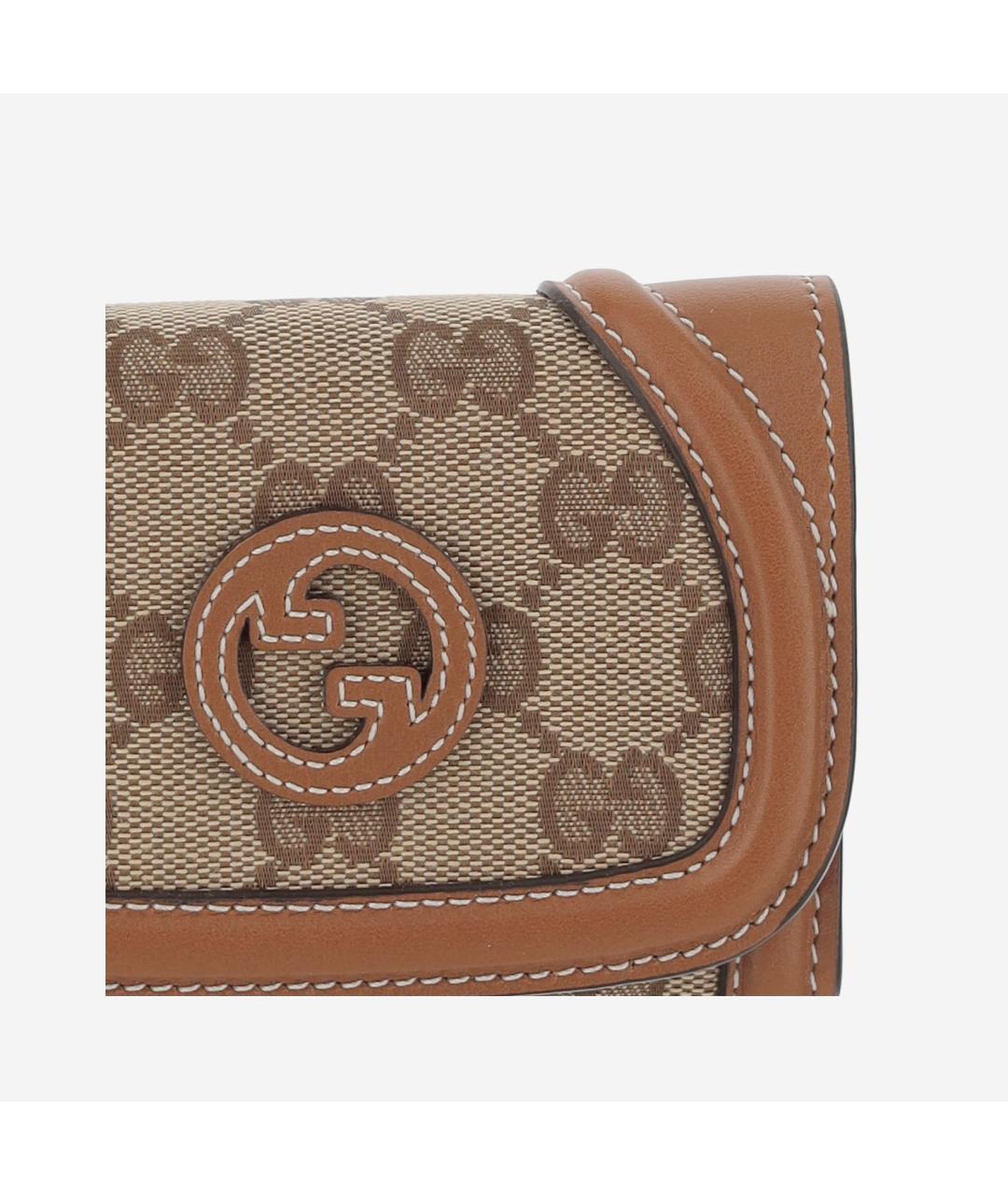 GUCCI Коричневый кошелек, фото 4