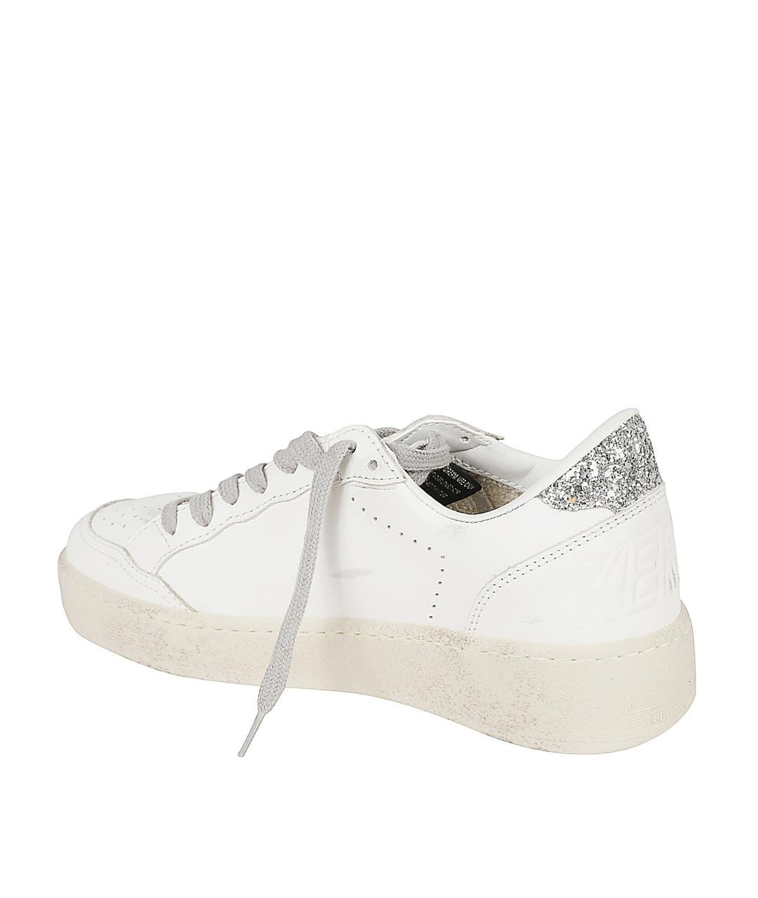 GOLDEN GOOSE DELUXE BRAND Белые кожаные кеды, фото 3