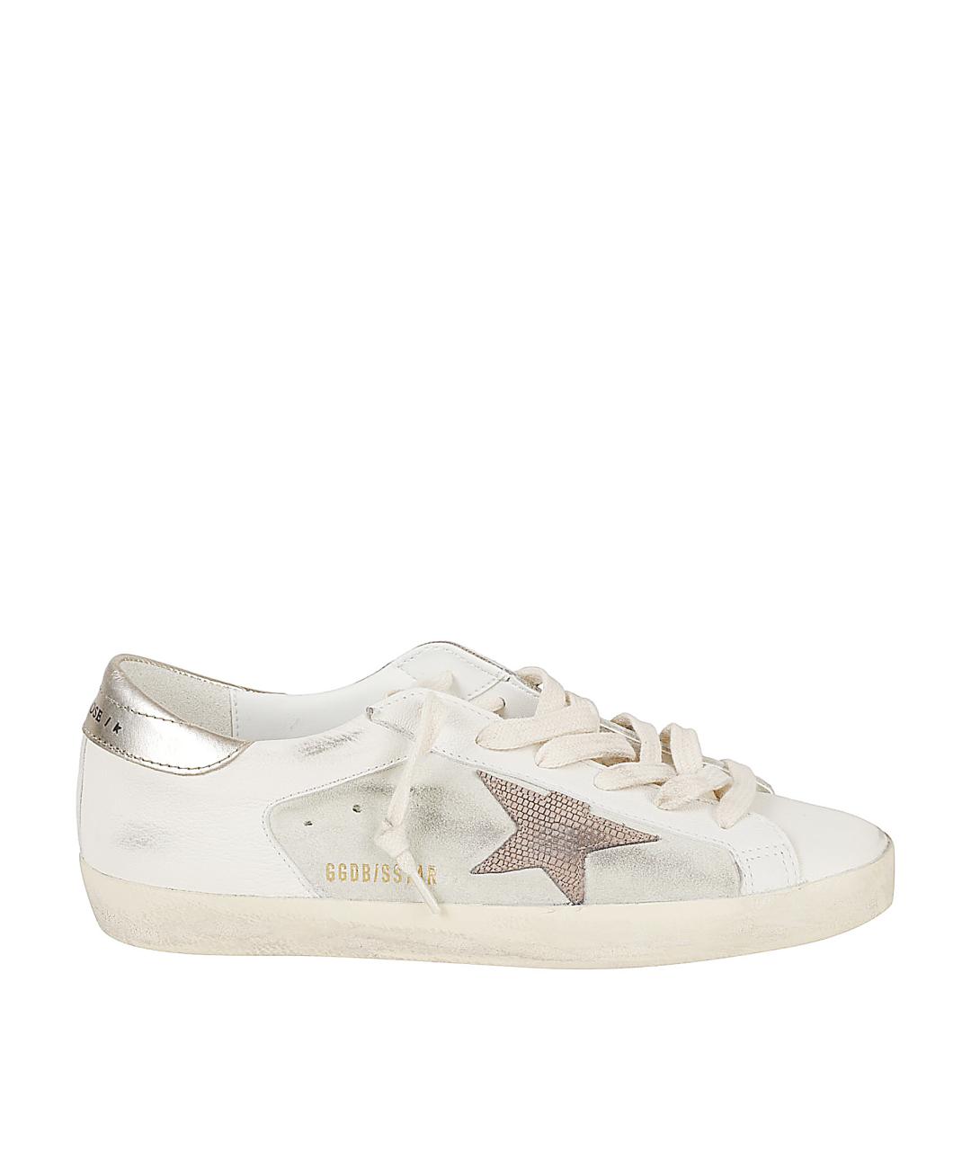 GOLDEN GOOSE DELUXE BRAND Мульти кожаные кеды, фото 1