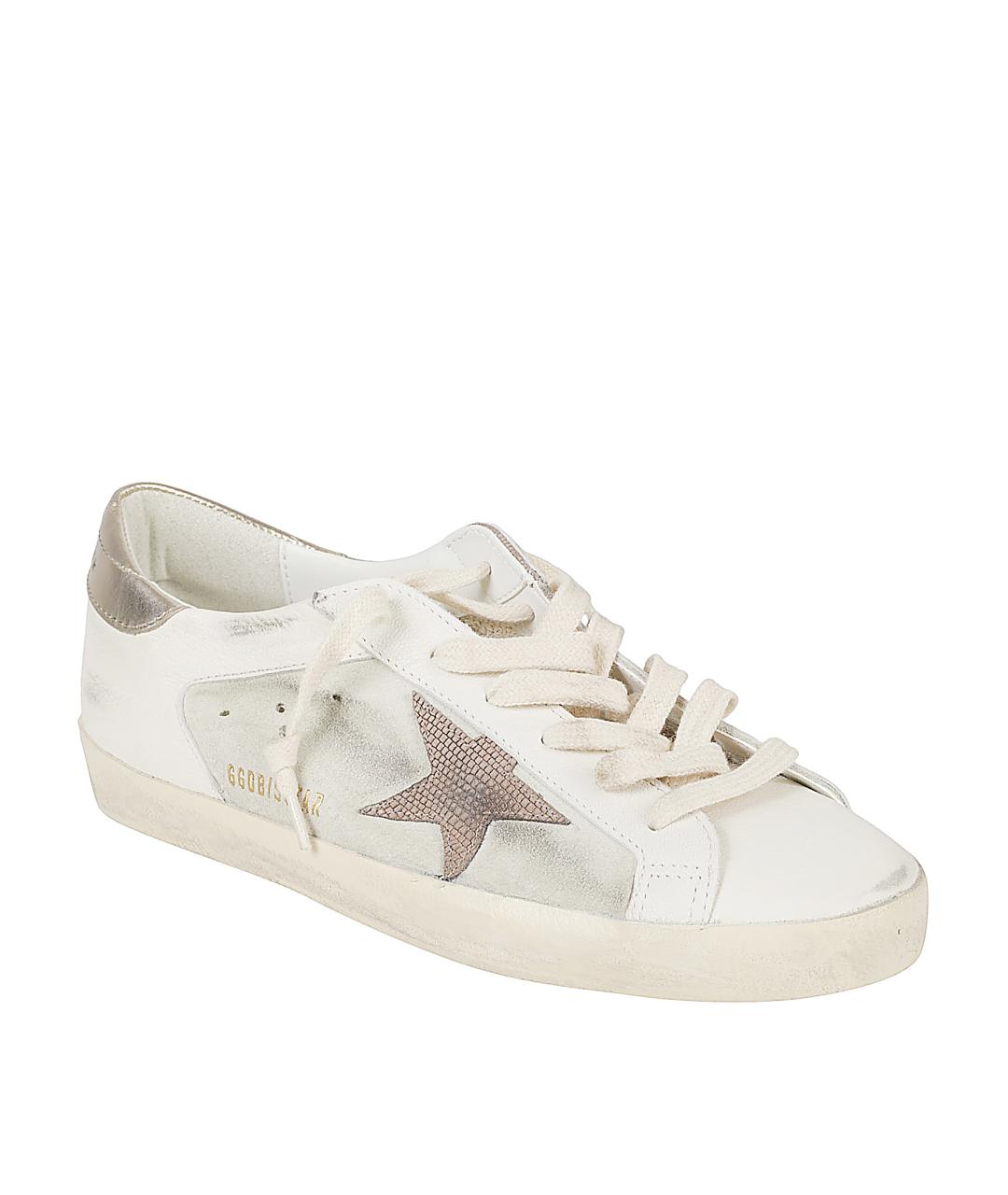 GOLDEN GOOSE DELUXE BRAND Мульти кожаные кеды, фото 2