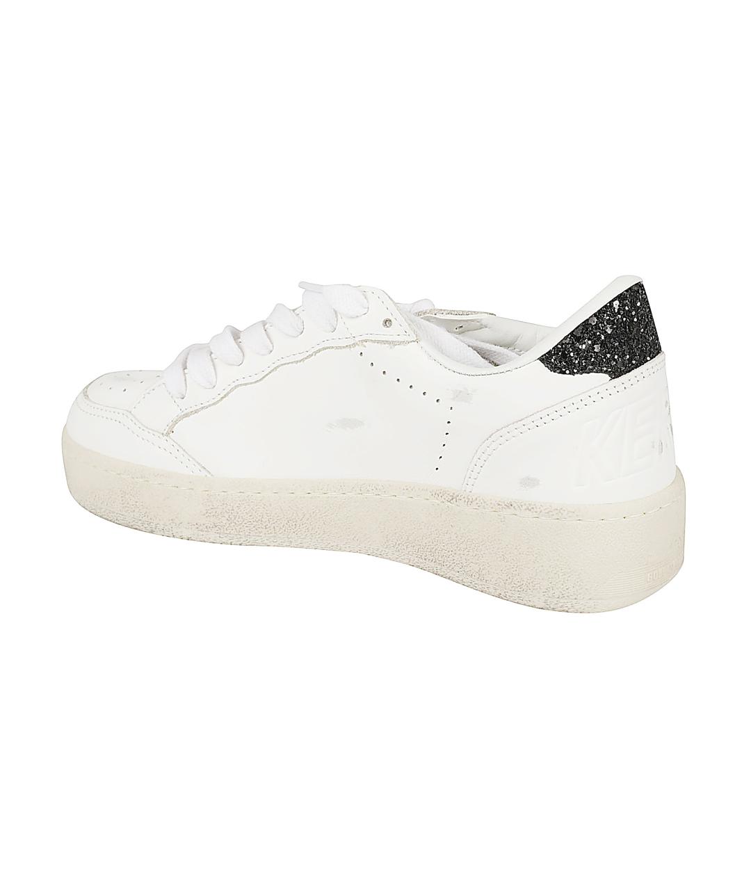 GOLDEN GOOSE DELUXE BRAND Белые кожаные кеды, фото 3