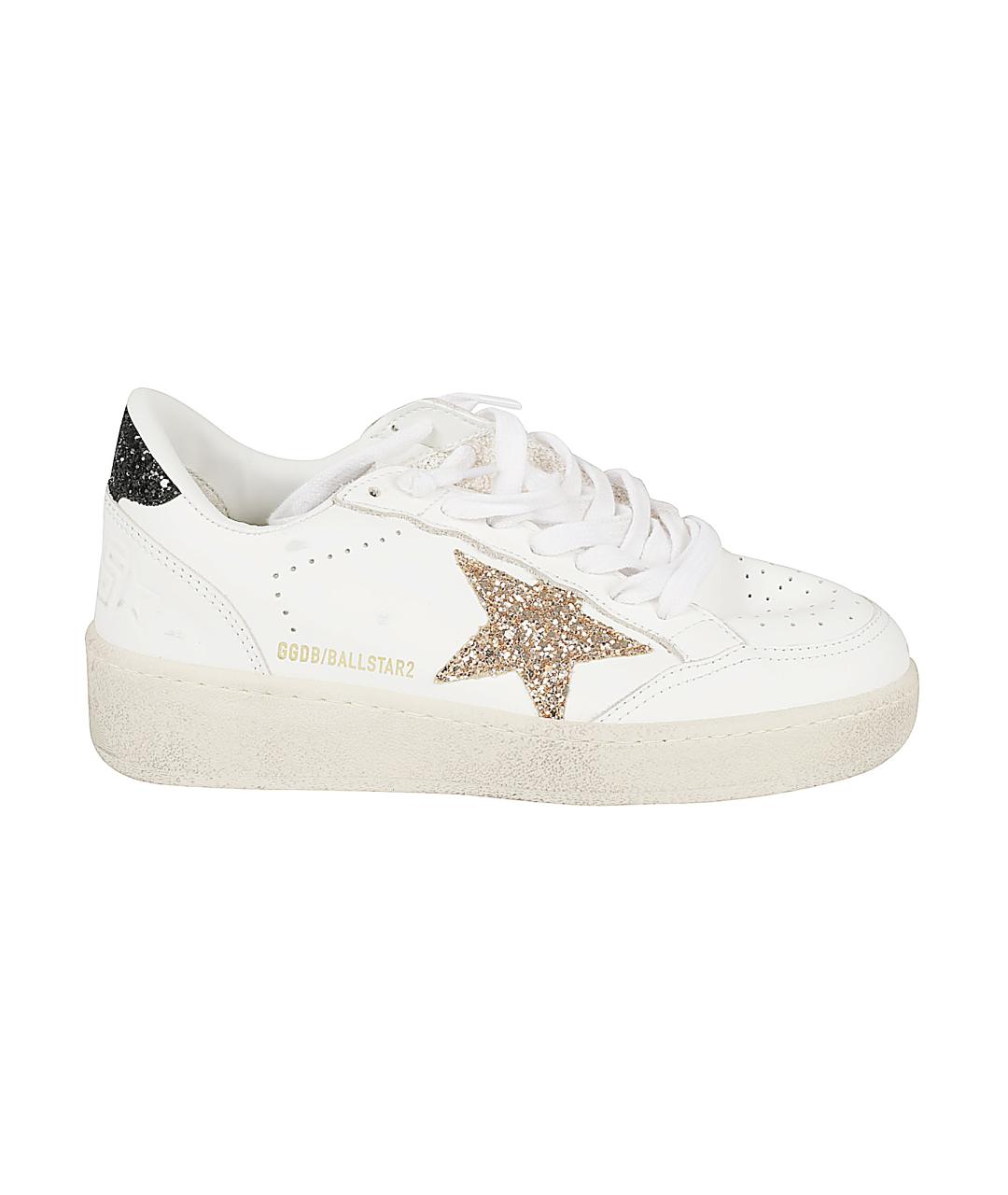 GOLDEN GOOSE DELUXE BRAND Белые кожаные кеды, фото 1