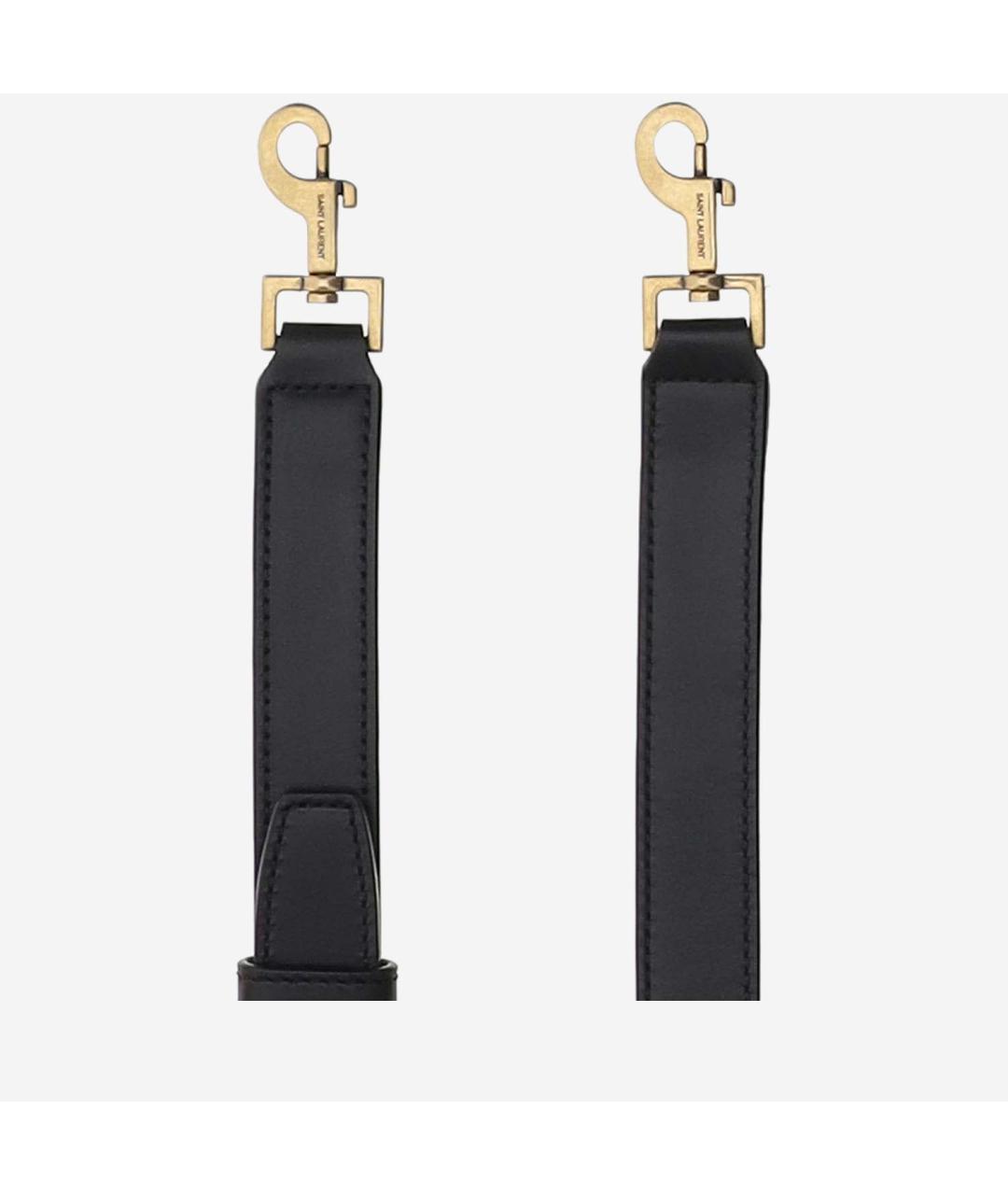 SAINT LAURENT Черная сумка тоут, фото 4