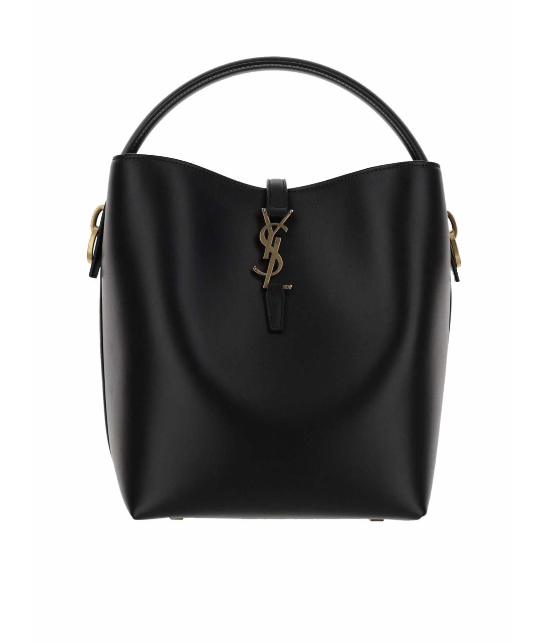SAINT LAURENT Черная сумка тоут, фото 1