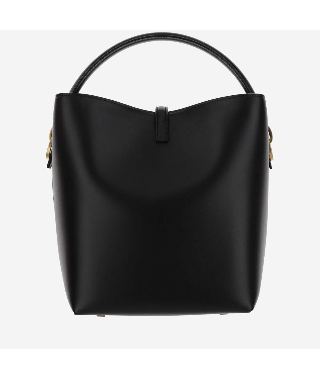 SAINT LAURENT Черная сумка тоут, фото 3