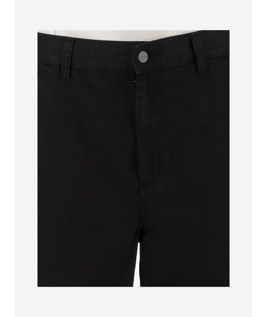 CARHARTT WIP Черные хлопковые шорты, фото 3
