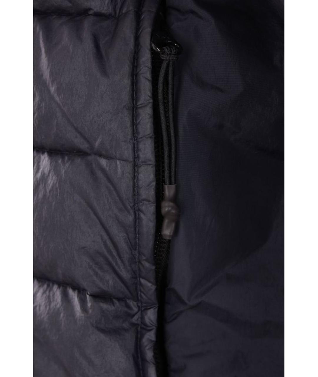 STONE ISLAND Темно-синяя полиамидовая куртка, фото 3