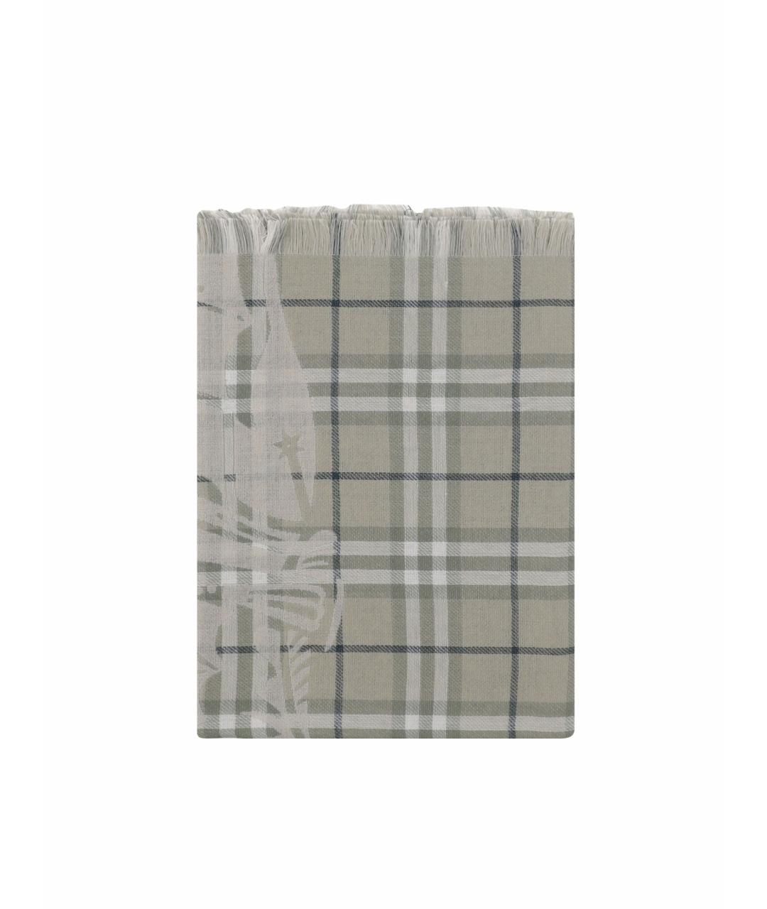 BURBERRY Мульти шерстяной шарф, фото 1