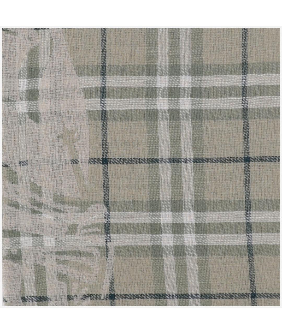BURBERRY Мульти шерстяной шарф, фото 2