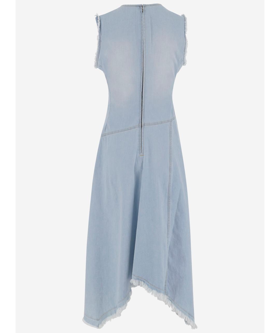 ACNE STUDIOS Голубое хлопковое платье, фото 2