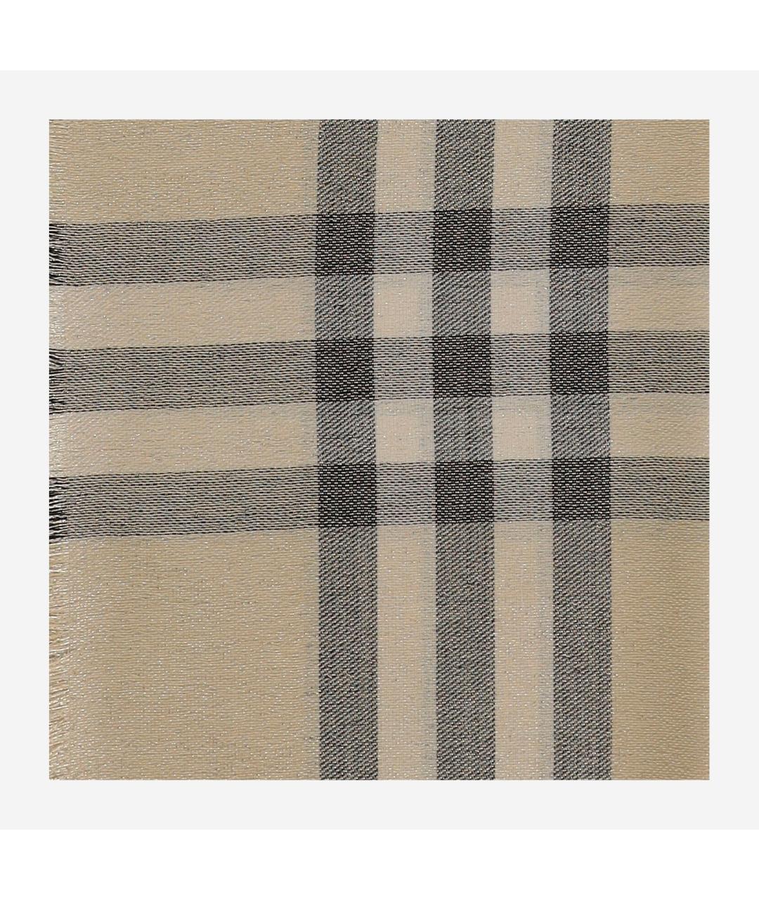 BURBERRY Мульти шерстяной шарф, фото 2
