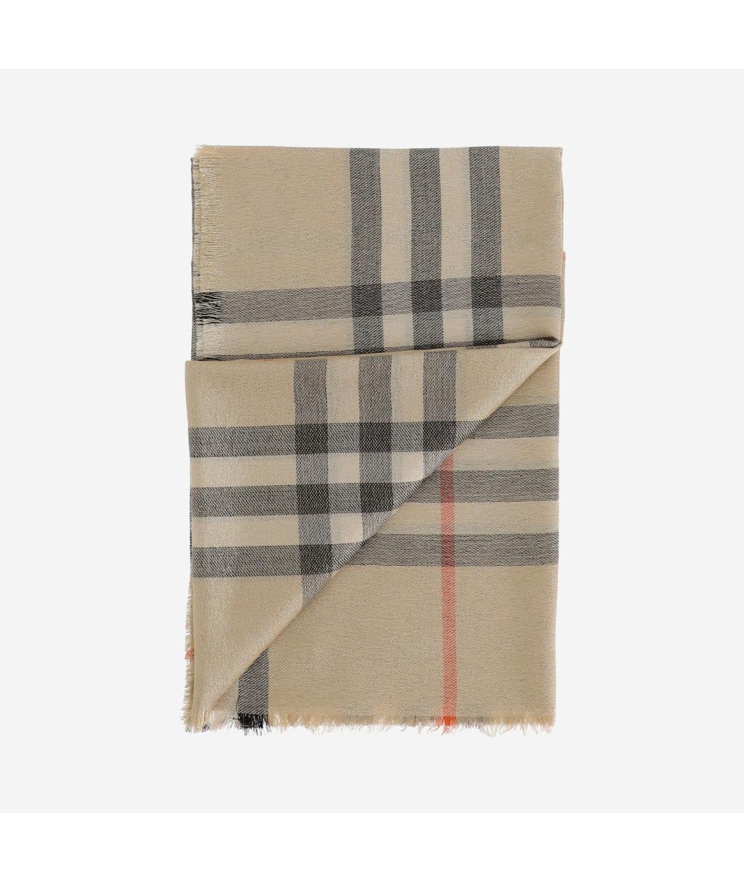 BURBERRY Мульти шерстяной шарф, фото 3