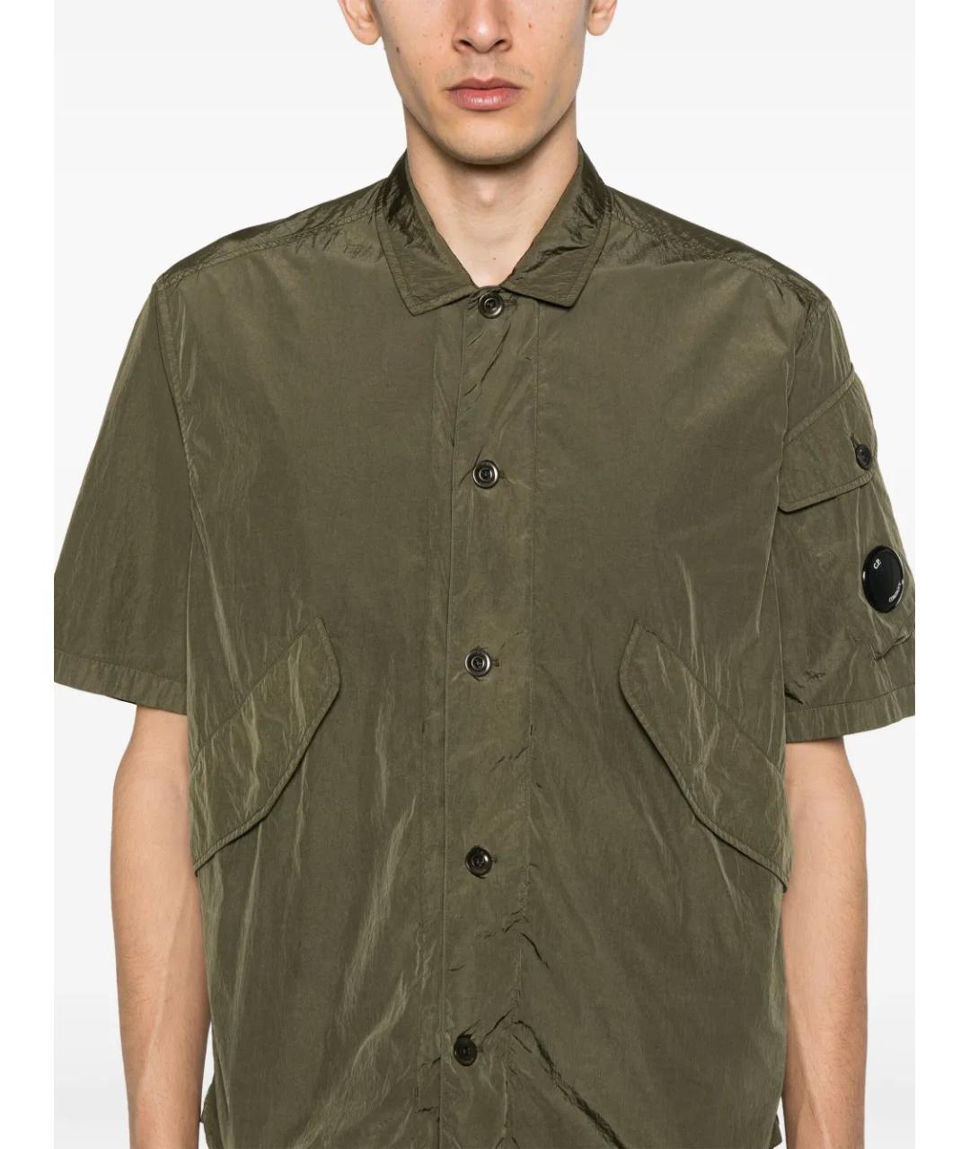 CP COMPANY Зеленая кэжуал рубашка, фото 5