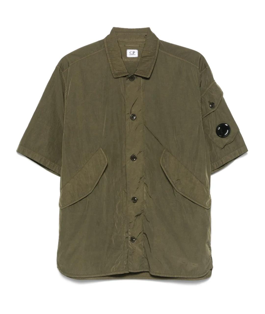 CP COMPANY Зеленая кэжуал рубашка, фото 1