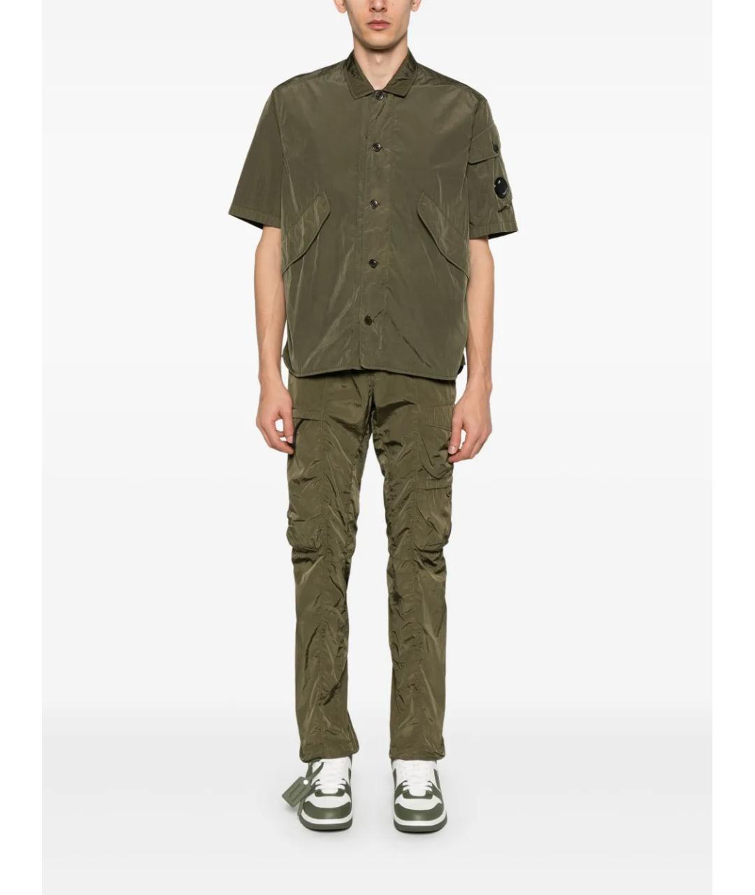 CP COMPANY Зеленая кэжуал рубашка, фото 2