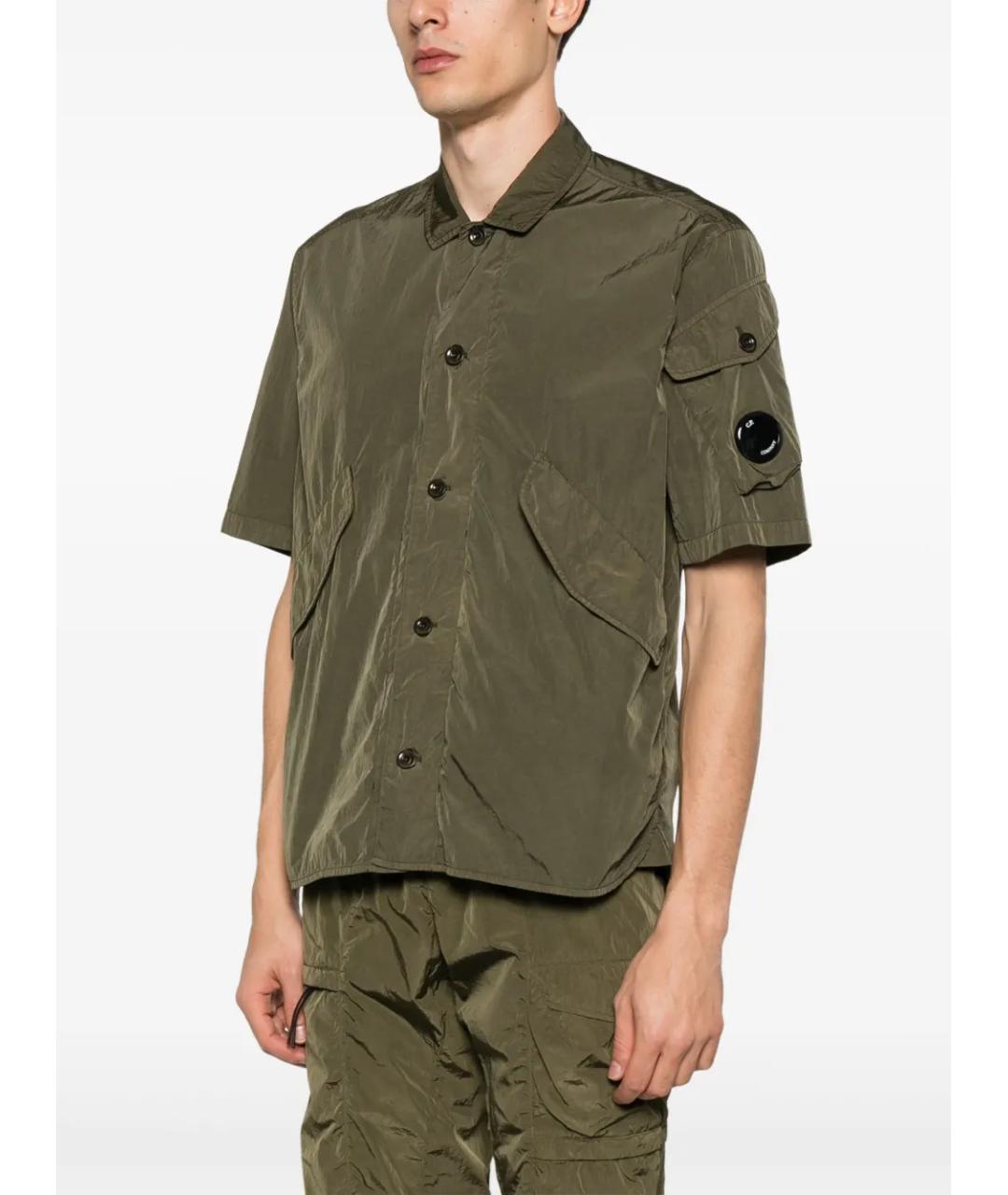 CP COMPANY Зеленая кэжуал рубашка, фото 3