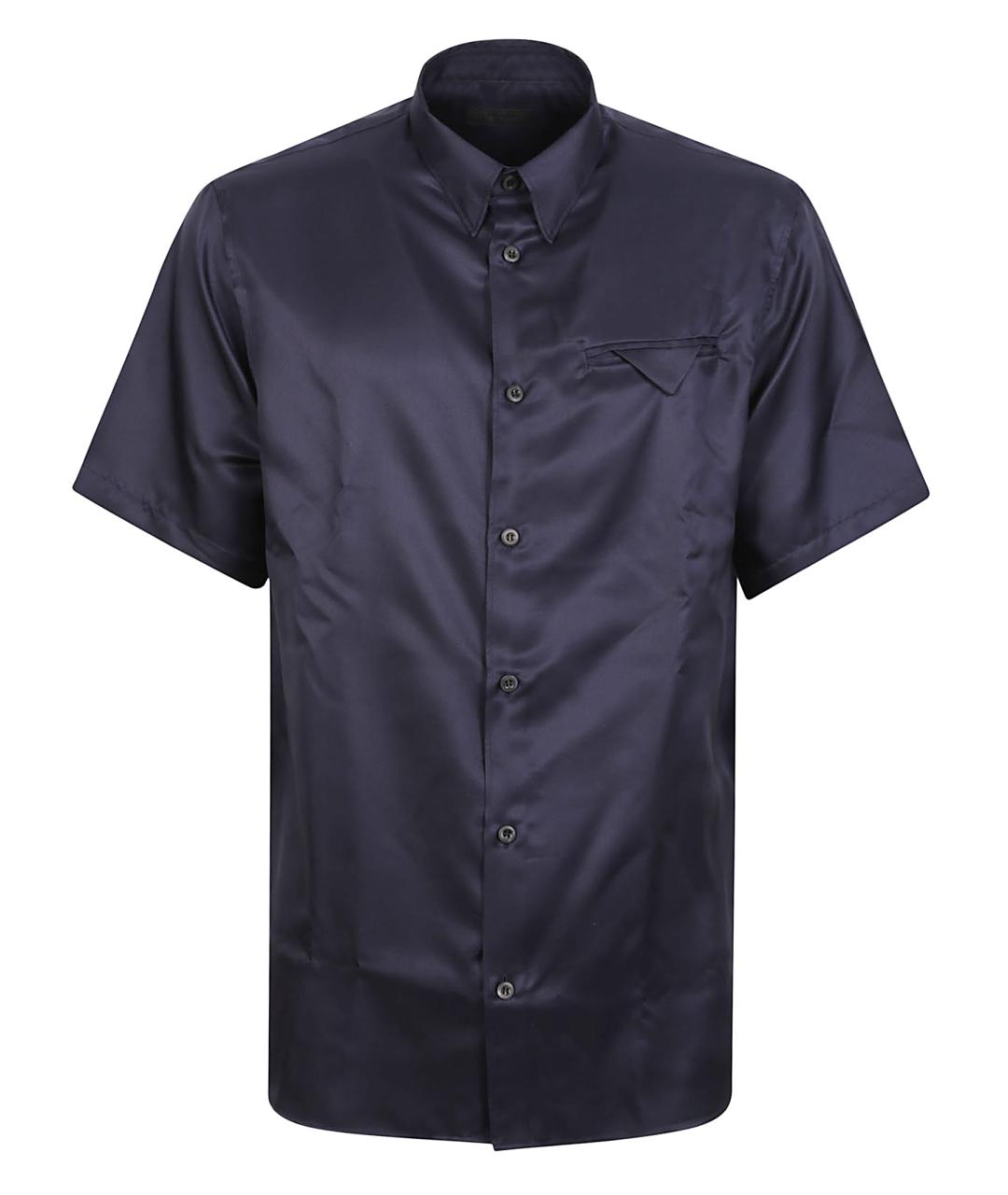 PRADA Синяя кэжуал рубашка, фото 1