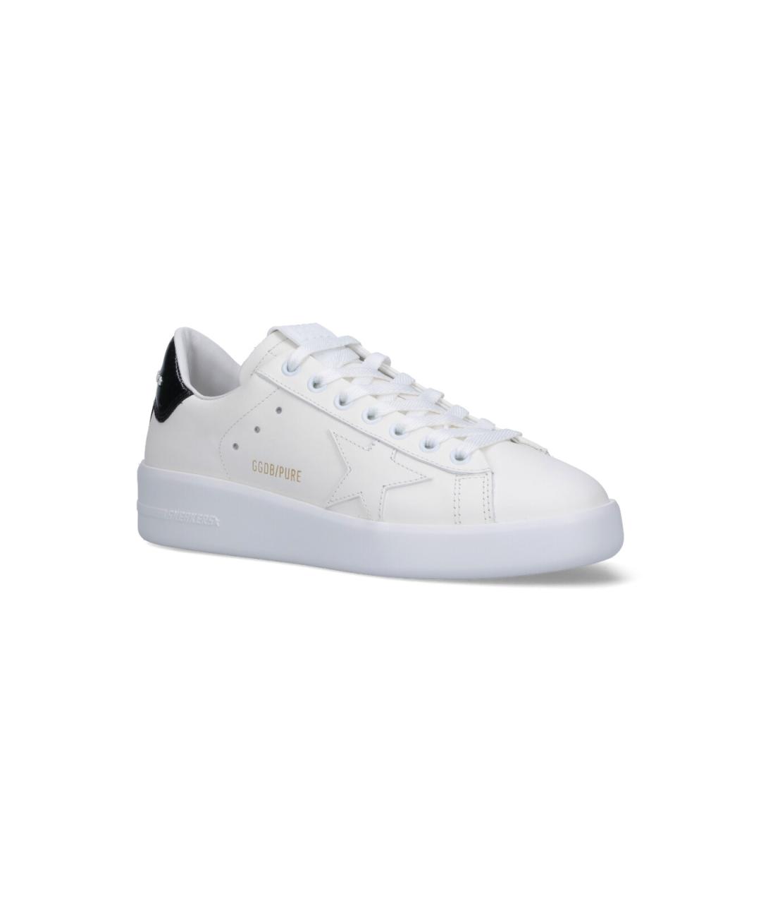 GOLDEN GOOSE DELUXE BRAND Белые кожаные кеды, фото 2