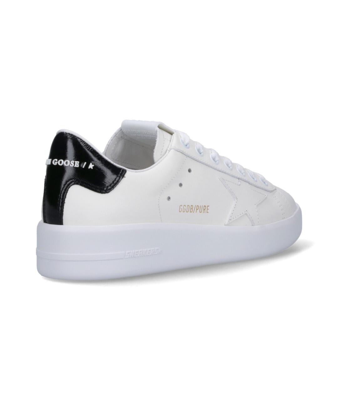 GOLDEN GOOSE DELUXE BRAND Белые кожаные кеды, фото 4
