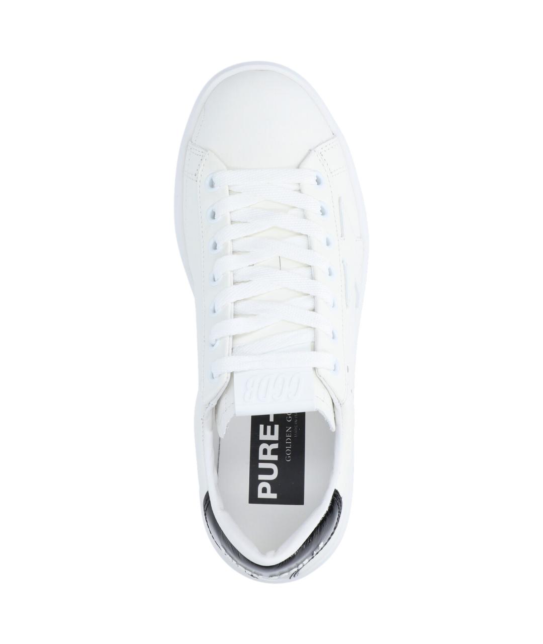 GOLDEN GOOSE DELUXE BRAND Белые кожаные кеды, фото 5