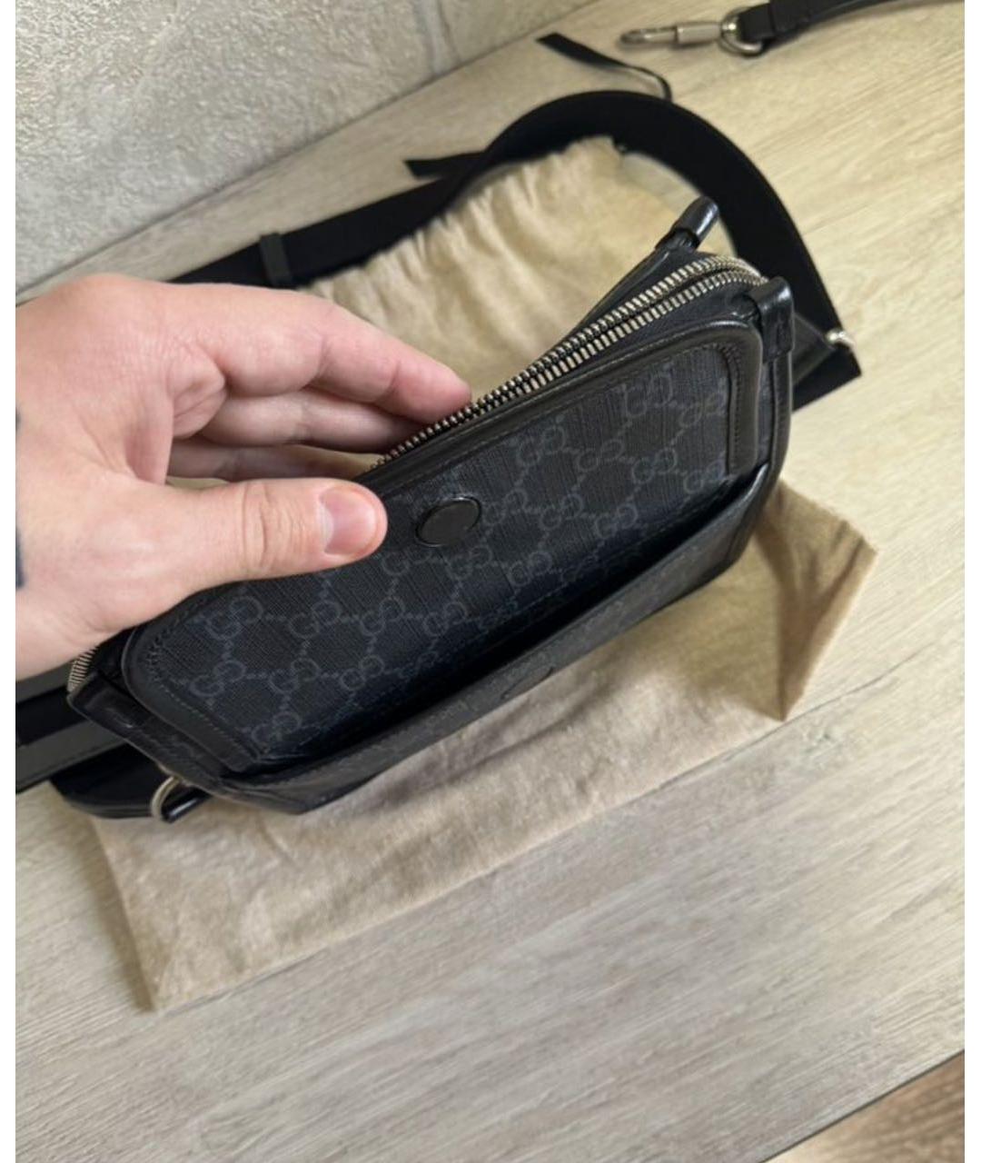 GUCCI Серая сумка на плечо, фото 6