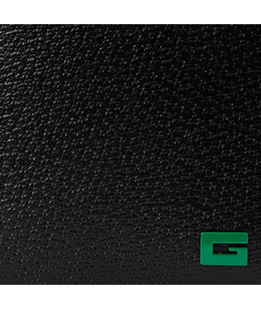 GUCCI Черный кожаный кардхолдер, фото 6