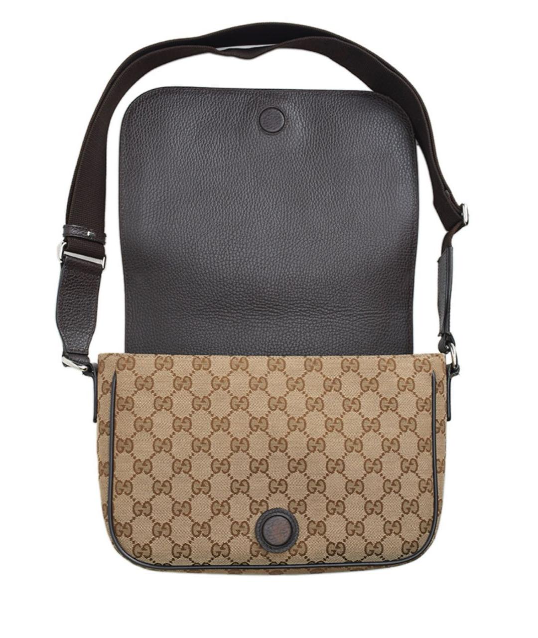 GUCCI Коричневая сумка через плечо, фото 7