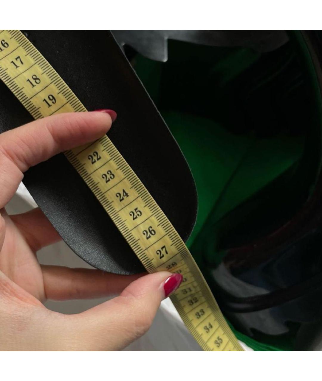 BOTTEGA VENETA Хаки резиновые низкие ботинки, фото 7