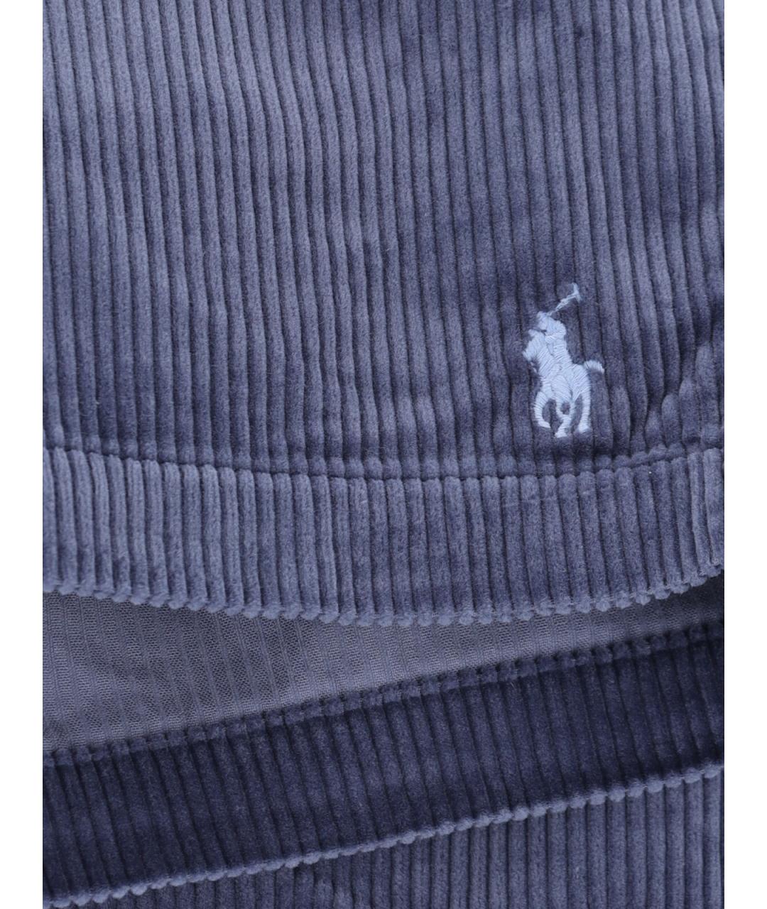 POLO RALPH LAUREN Синие хлопковые повседневные брюки, фото 5