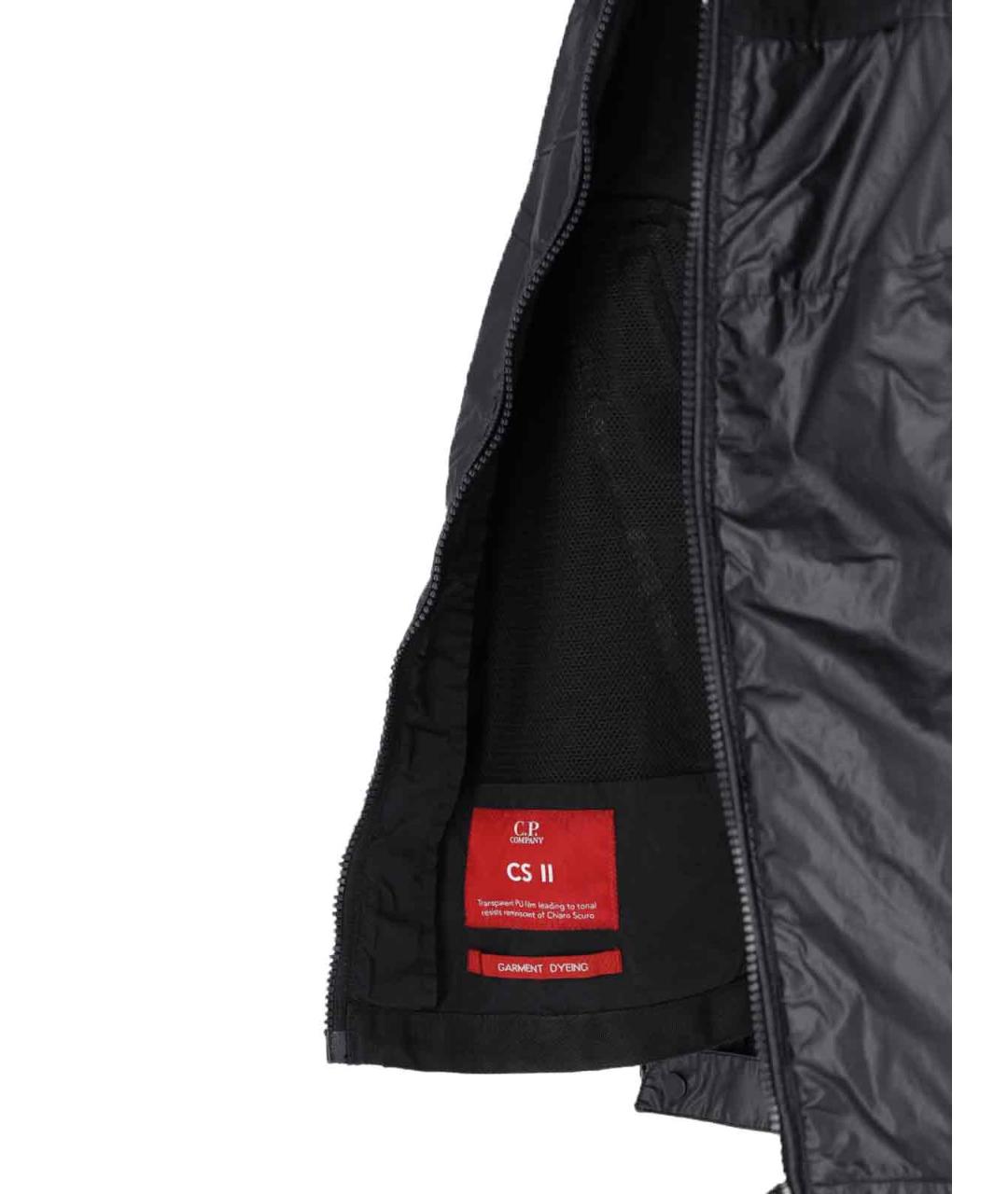 CP COMPANY Черная полиамидовая куртка, фото 5