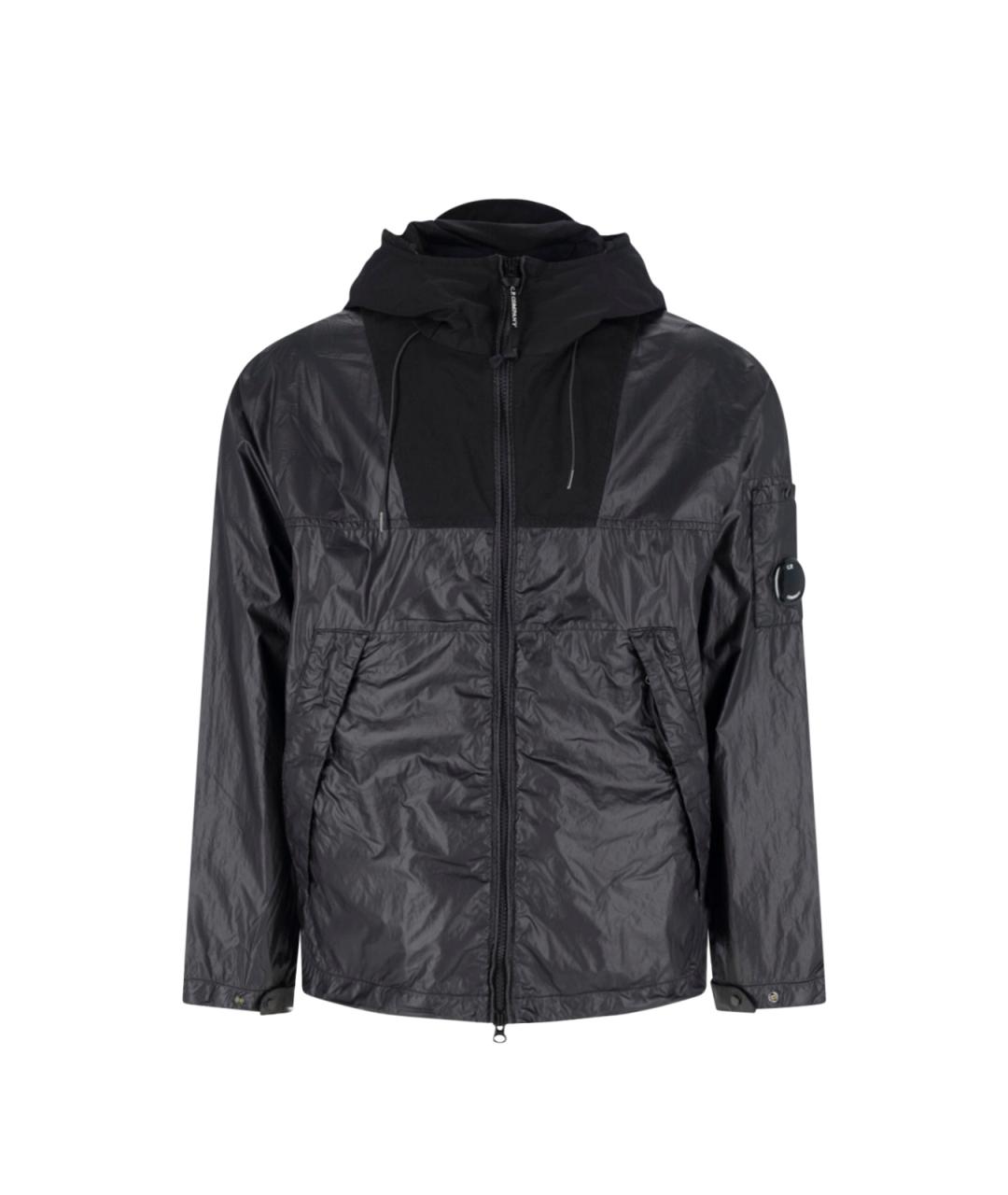 CP COMPANY Черная полиамидовая куртка, фото 1