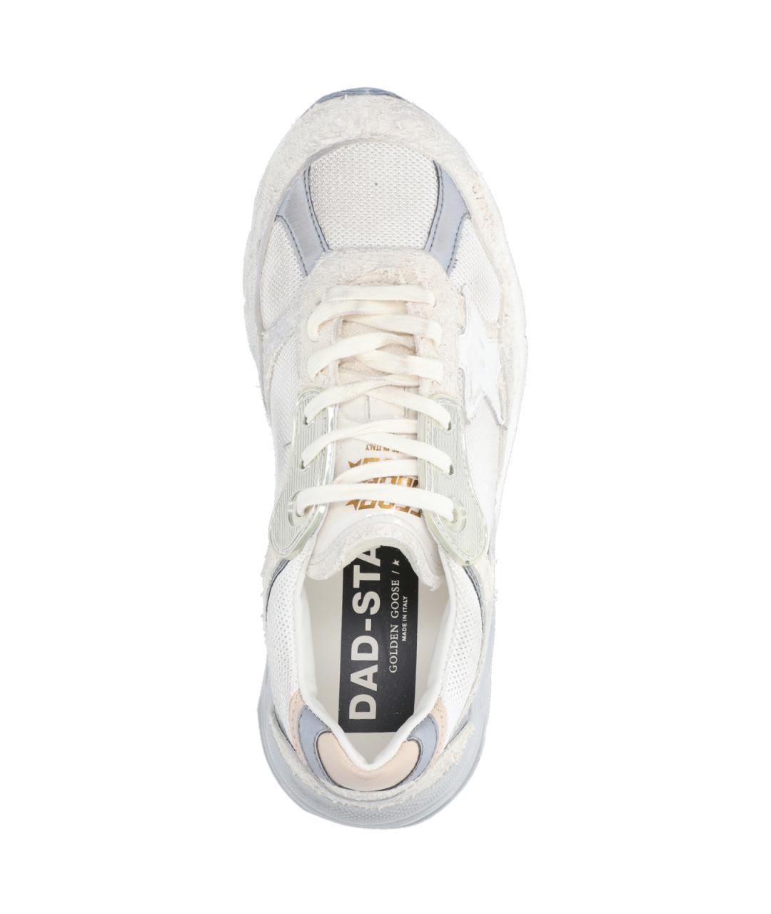 GOLDEN GOOSE DELUXE BRAND Белые кожаные кроссовки, фото 5