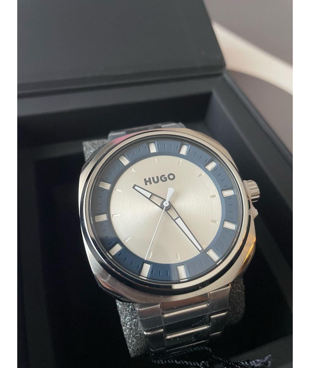 HUGO BOSS Серебряные стальные часы, фото 3