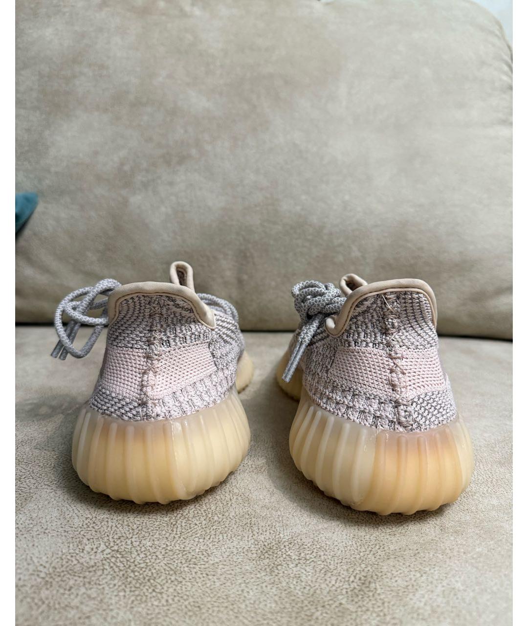 ADIDAS YEEZY Бежевые кроссовки, фото 4