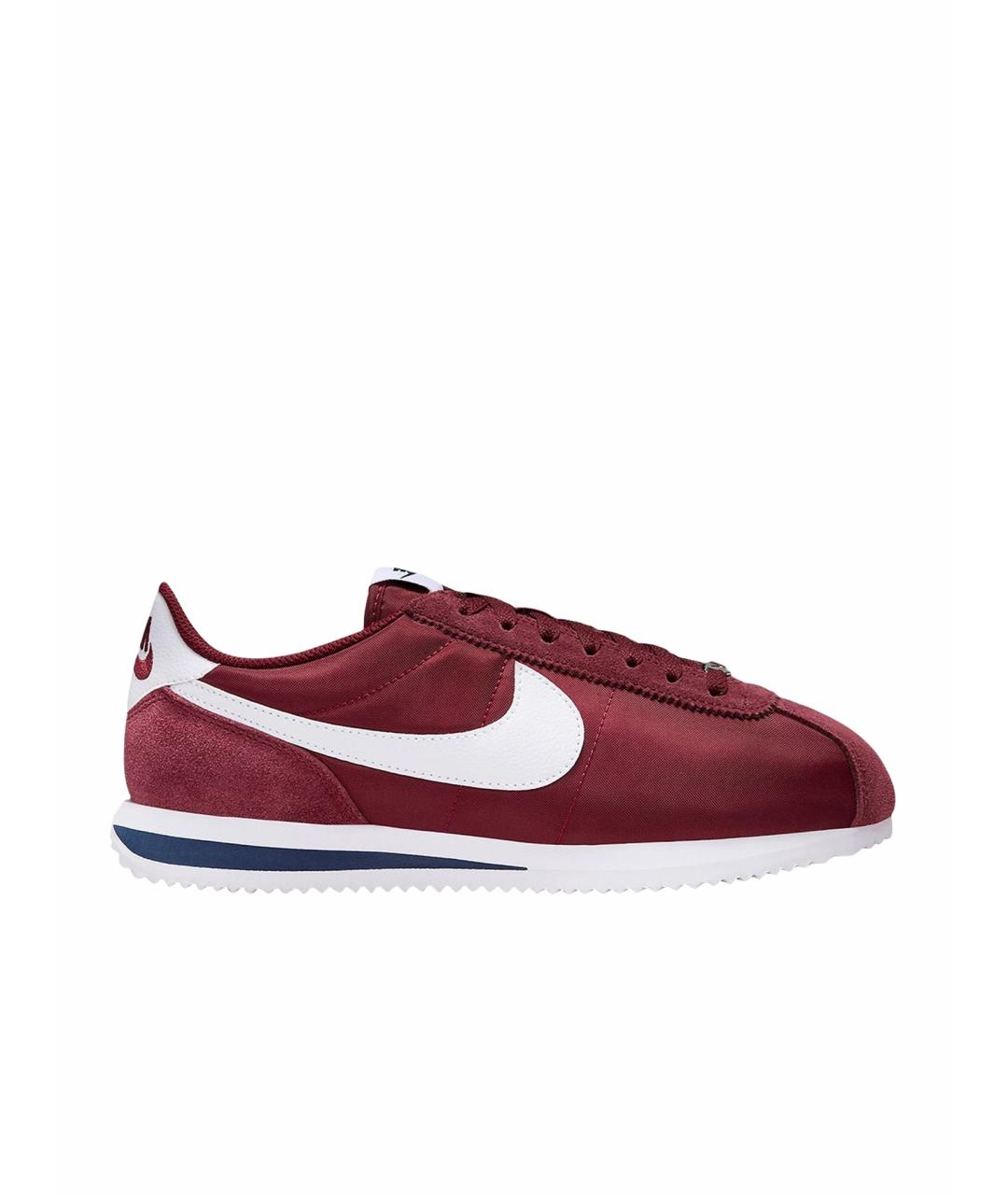 NIKE Бордовые текстильные кроссовки, фото 1