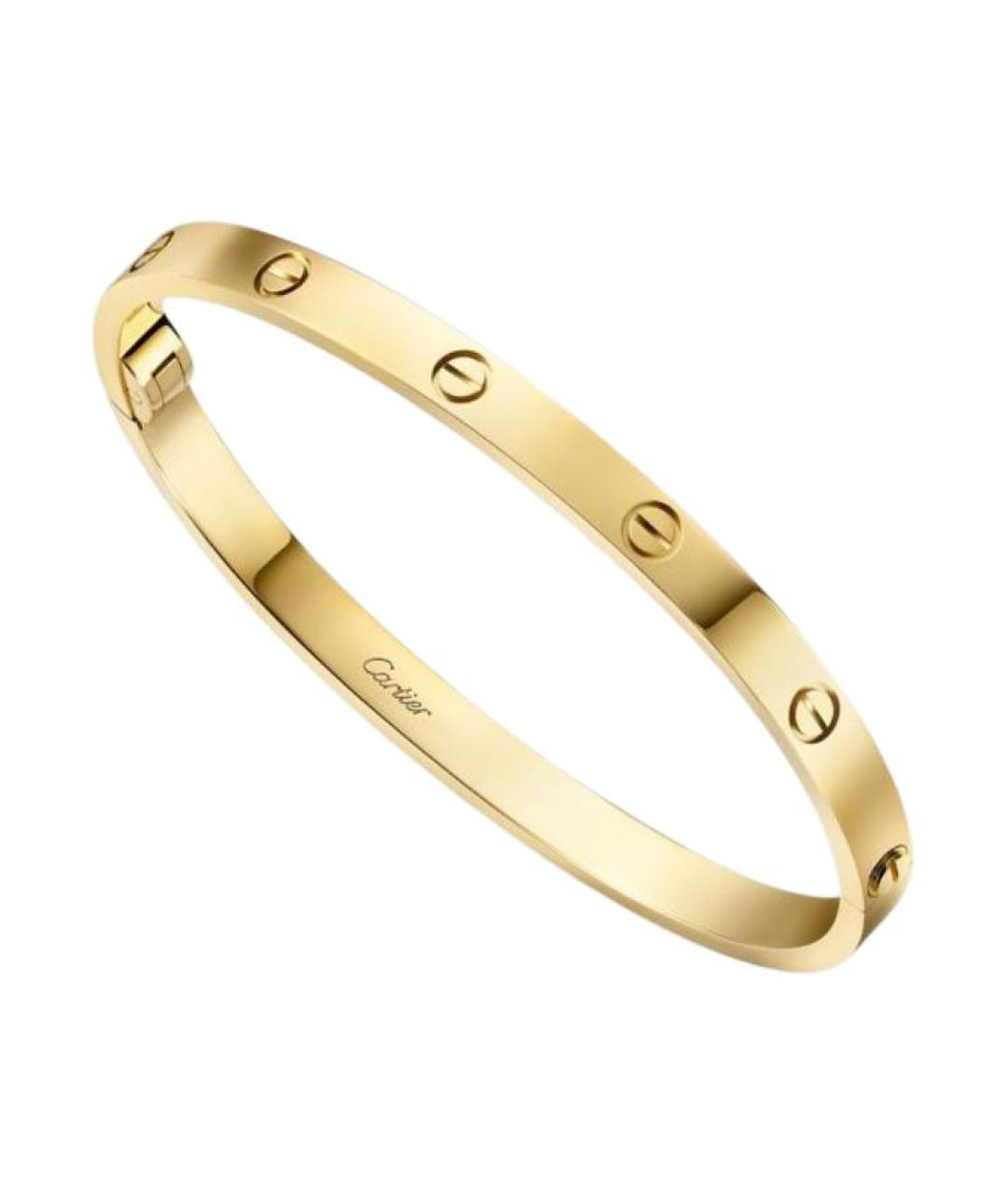 CARTIER Золотой браслет из желтого золота, фото 3