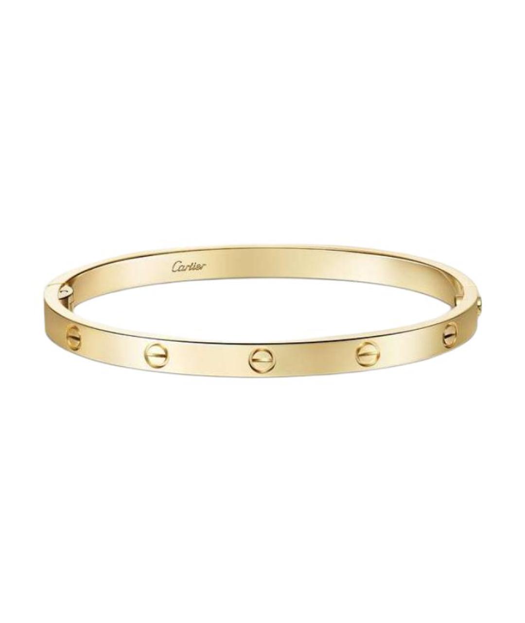 CARTIER Золотой браслет из желтого золота, фото 1