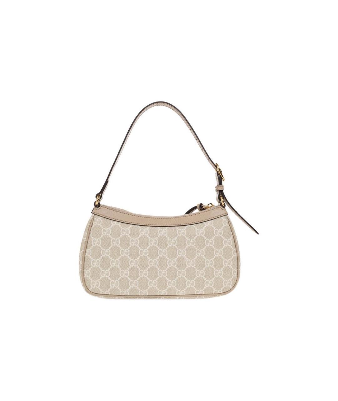 GUCCI Бежевая сумка с короткими ручками, фото 3