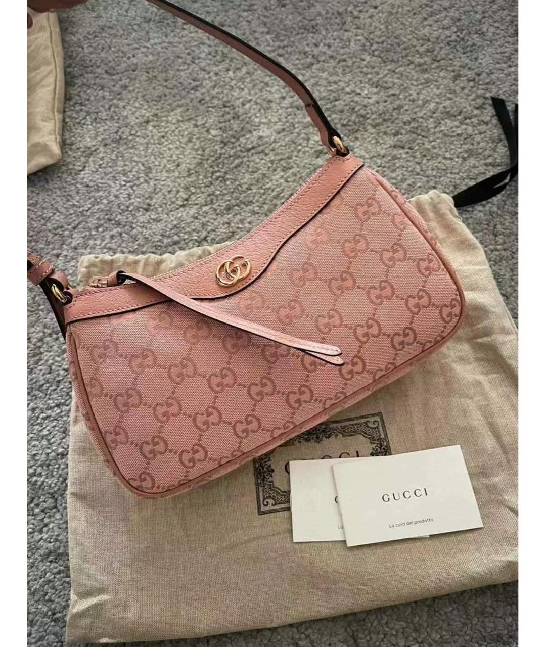 GUCCI Розовая сумка через плечо, фото 5