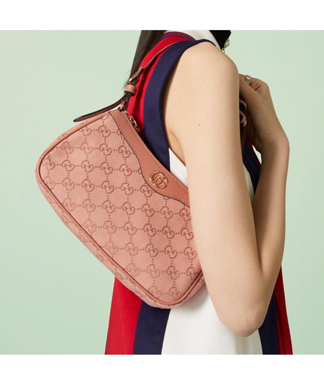 GUCCI Розовая сумка через плечо, фото 4