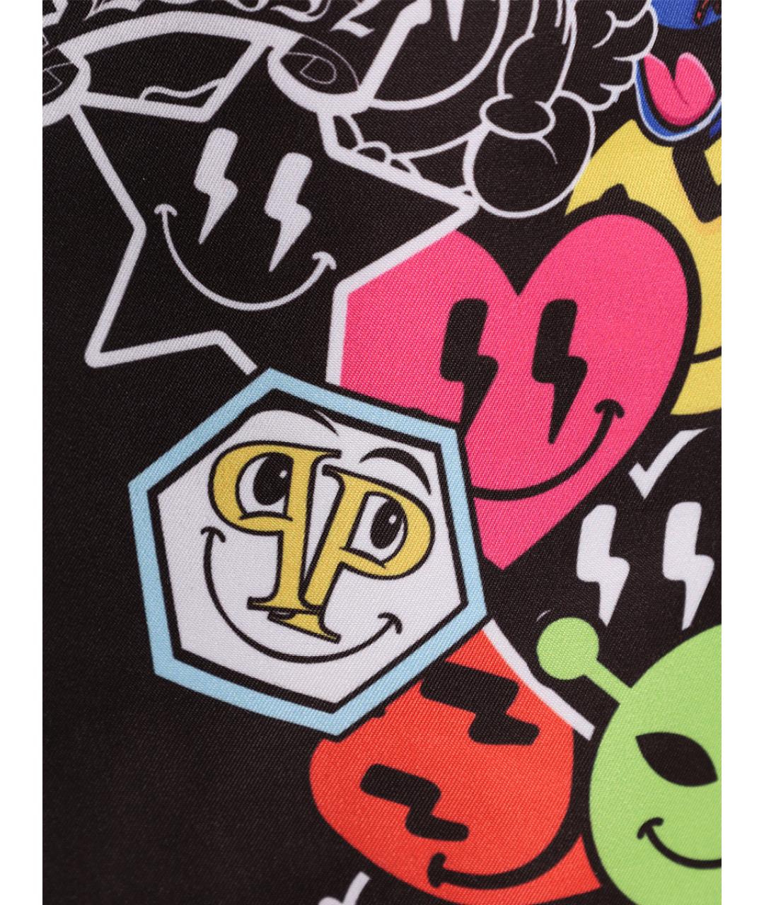 PHILIPP PLEIN Черные шорты, фото 4