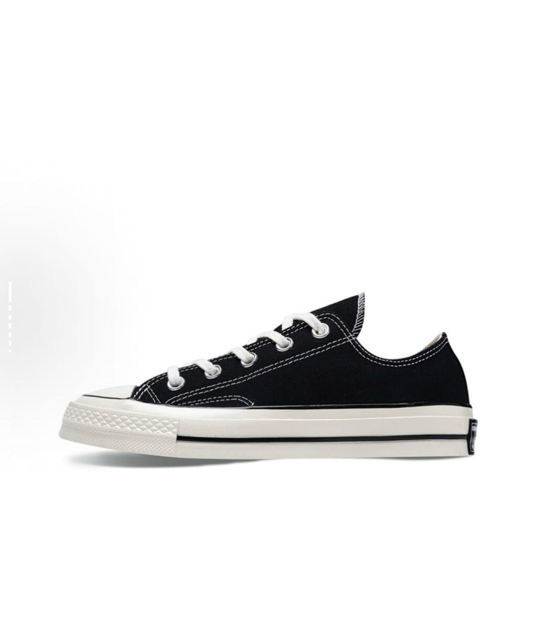 CONVERSE Черные текстильные кеды, фото 5