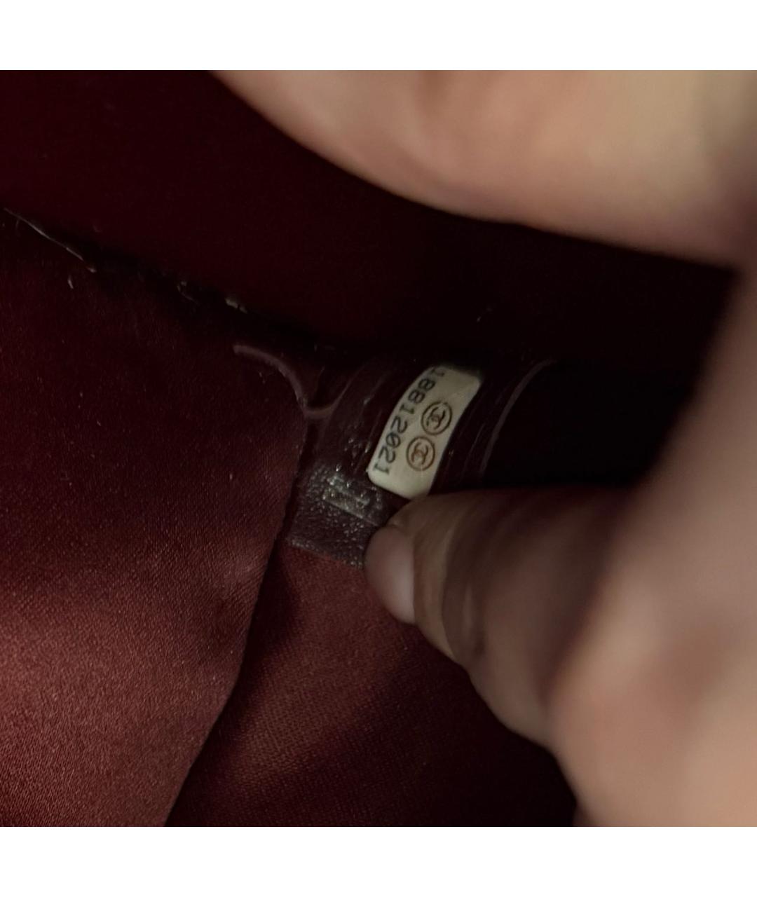 CHANEL Черная кожаная сумка через плечо, фото 6