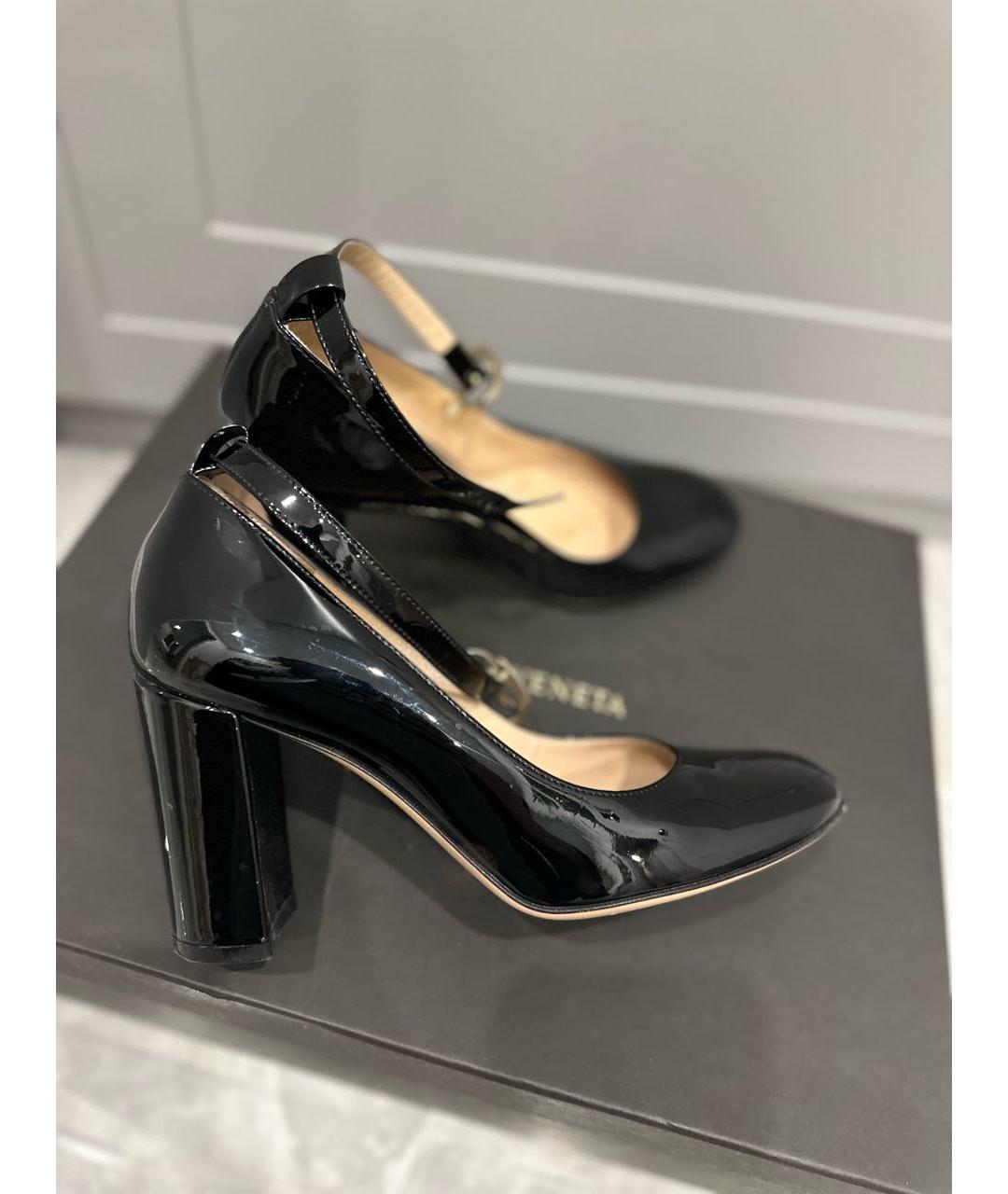 GIANVITO ROSSI Черные туфли из лакированной кожи, фото 2