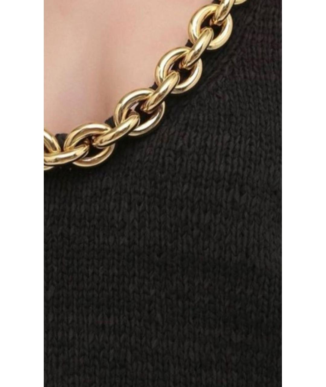 BOTTEGA VENETA Коричневый хлопковый джемпер / свитер, фото 4