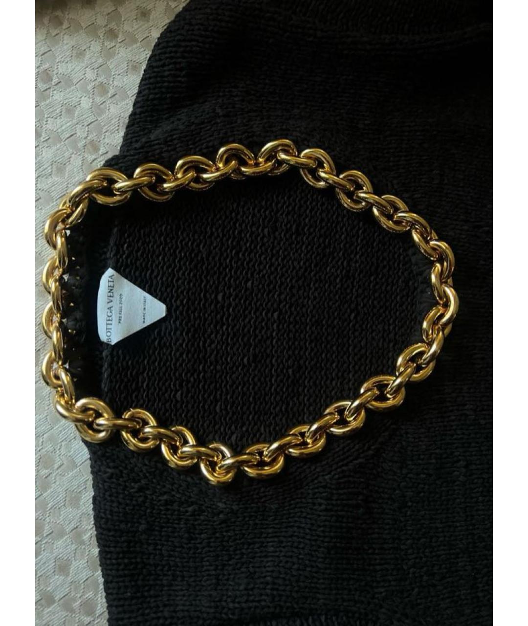 BOTTEGA VENETA Коричневый хлопковый джемпер / свитер, фото 5