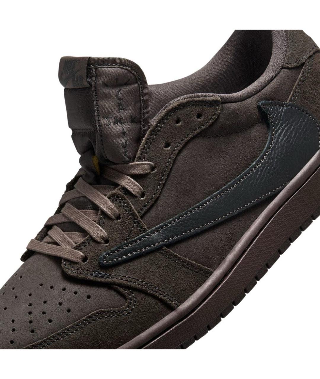 JORDAN Коричневые замшевые кроссовки, фото 7